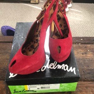 Sam Edelman red heels